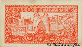 0,50 Franc FRENCH WEST AFRICA  1944 P.33 fVZ