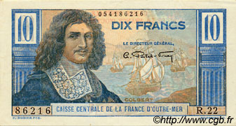 10 Francs Colbert AFRIQUE ÉQUATORIALE FRANÇAISE  1946 P.21 fST