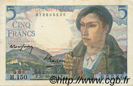 5 Francs BERGER FRANCIA  1947 F.05.07 SPL