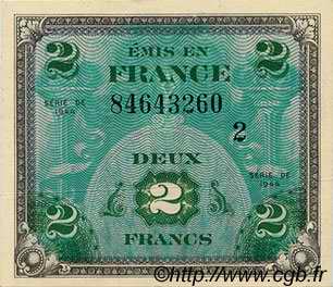 2 Francs DRAPEAU FRANKREICH  1944 VF.16.02 fST