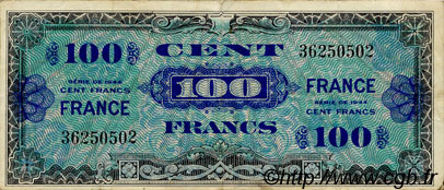 100 Francs FRANCE FRANCE  1945 VF.25.01 TTB