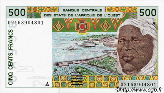 500 Francs ÉTATS DE L AFRIQUE DE L OUEST  2002 P.110AK NEUF