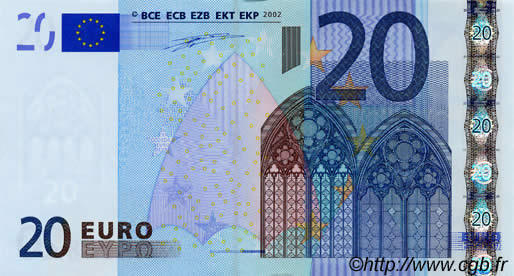 20 Euro EUROPA  2002 €.120.05 FDC