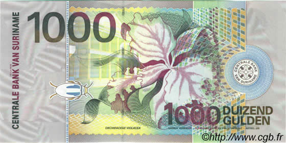 1000 Gulden SURINAM  2000 P.151 ST