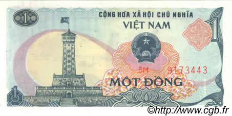 1 Dong VIET NAM  1985 P.090a UNC