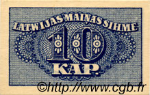 10 Kapeikas LATVIA  1920 P.10a UNC