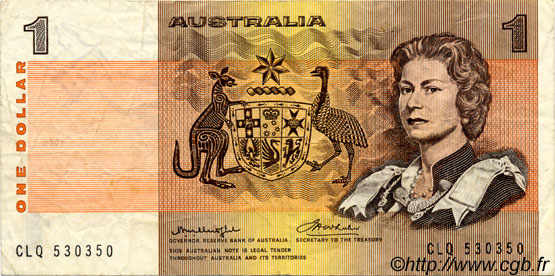 1 Dollar AUSTRALIEN  1976 P.42b2 SS