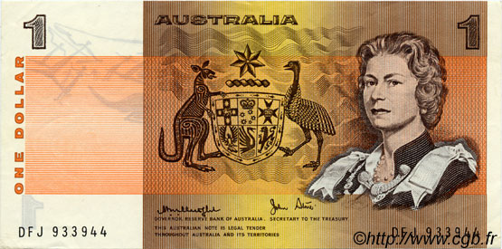 1 Dollar AUSTRALIA  1979 P.42c XF+