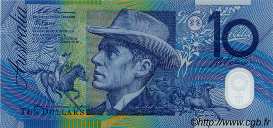 10 Dollars AUSTRALIEN  1993 P.52a ST