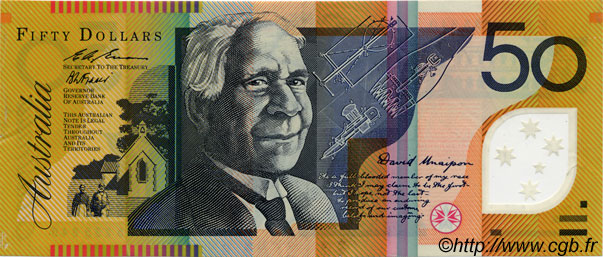 50 Dollars AUSTRALIEN  1995 P.54a fST