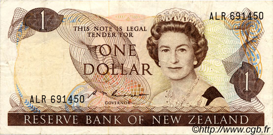 1 Dollar NUEVA ZELANDA
  1985 P.169b FDC
