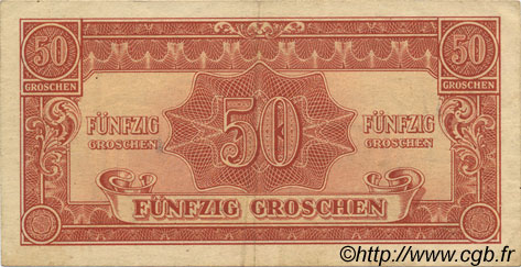 50 Groschen AUTRICHE  1944 P.102b TTB