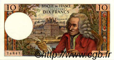 10 Francs VOLTAIRE FRANCIA  1970 F.62.41 EBC+