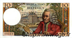 10 Francs VOLTAIRE FRANKREICH  1970 F.62.45 fST+