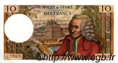 10 Francs VOLTAIRE FRANCIA  1971 F.62.48 EBC+