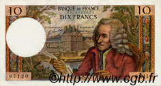 10 Francs VOLTAIRE FRANCIA  1973 F.62.63 q.FDC