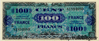 100 Francs FRANCE FRANCIA  1945 VF.25.05 SPL