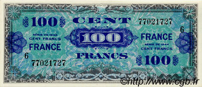 100 Francs FRANCE FRANCE  1945 VF.25.06 UNC