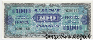 100 Francs FRANCE Annulé FRANCIA  1944 VF.25.09 AU