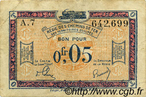 5 Centimes FRANCE regionalismo e varie  1923 JP.135.01 BB