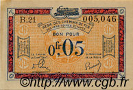 5 Centimes FRANCE regionalism and miscellaneous  1923 JP.135.01 AU-