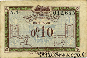 10 Centimes FRANCE regionalism and various  1923 JP.135.02 F+