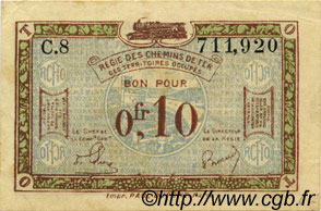 10 Centimes FRANCE regionalismo e varie  1923 JP.135.02 SPL