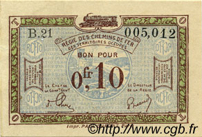 10 Centimes FRANCE regionalism and various  1923 JP.135.02 XF