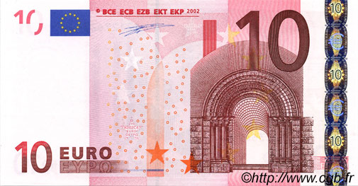 10 Euro EUROPA  2002 €.110.07 ST