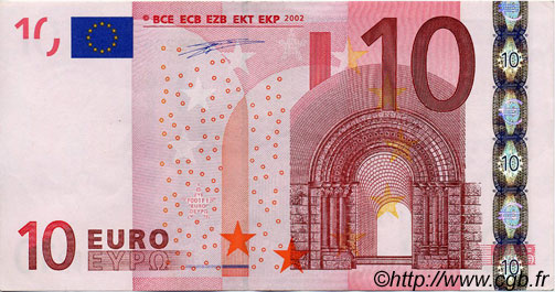 10 Euro EUROPA  2002 €.110.18 AU