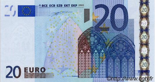 20 Euro EUROPA  2002 €.120.16 ST