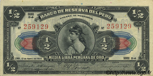 5 Soles PERU  1935 P.056 SPL