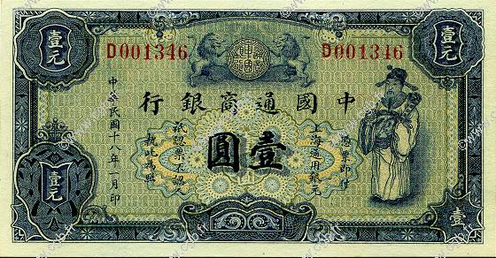 1 Dollar CHINE  1929 P.0013 SPL