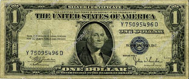 1 Dollar ÉTATS-UNIS D AMÉRIQUE  1935 P.416c TB+