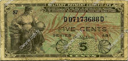 5 Cents STATI UNITI D AMERICA  1951 P.M022 B