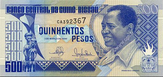 500 Pesos GUINEA-BISSAU  1990 P.12 ST