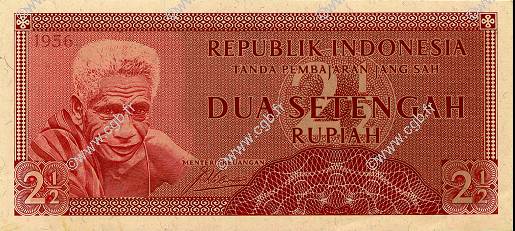 2,5 Rupiah INDONESIA  1956 P.075 UNC