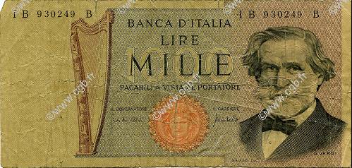 1000 Lire ITALY  1971 P.101a G