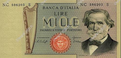 1000 Lire ITALIA  1977 P.101e SC+