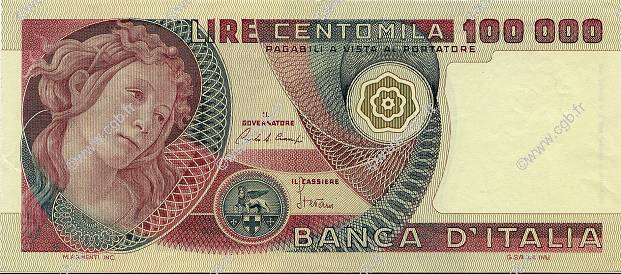 100000 Lire ITALIA  1982 P.108b SC+