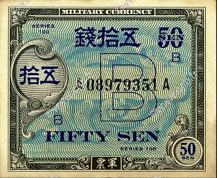 50 Sen JAPóN  1945 P.065 SC