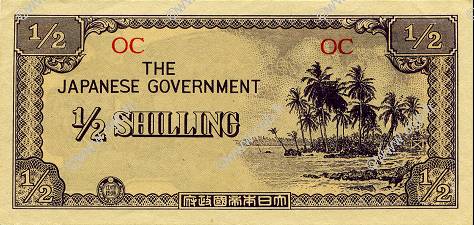 1/2 Shilling OCEANIA  1942 P.01c VZ+