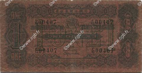 1 Dollar MALESIA - INSEDIAMENTI DELLO STRETTO  1921 P.01c MB