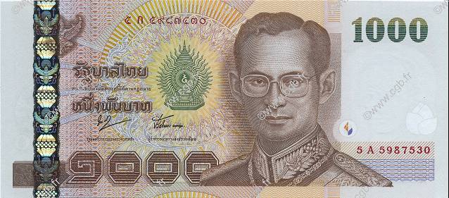1000 Baht THAILANDIA  2004 P.115 q.FDC