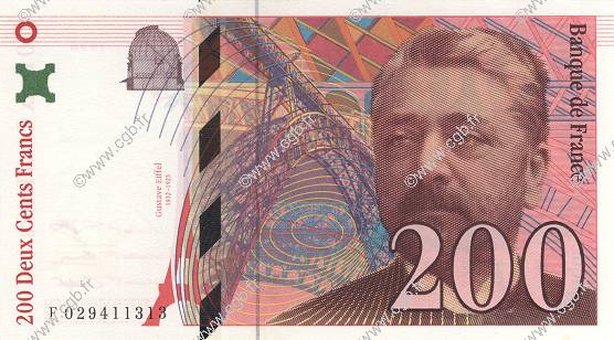 200 Francs EIFFEL FRANCIA  1996 F.75.02 q.FDC