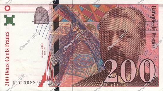 200 Francs EIFFEL FRANCE  1996 F.75.02 AU