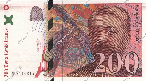 200 Francs EIFFEL FRANCIA  1997 F.75.04b SC+