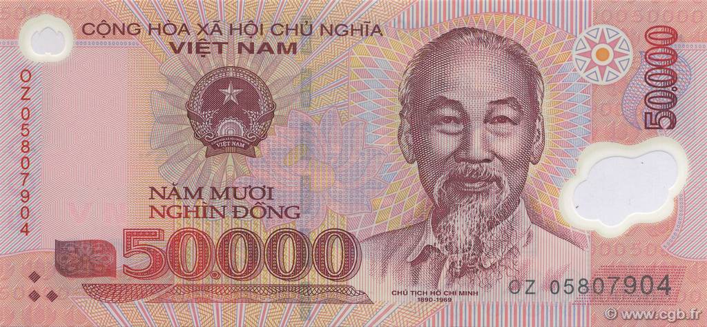 50000 Dong VIETNAM  2005 P.119a UNC