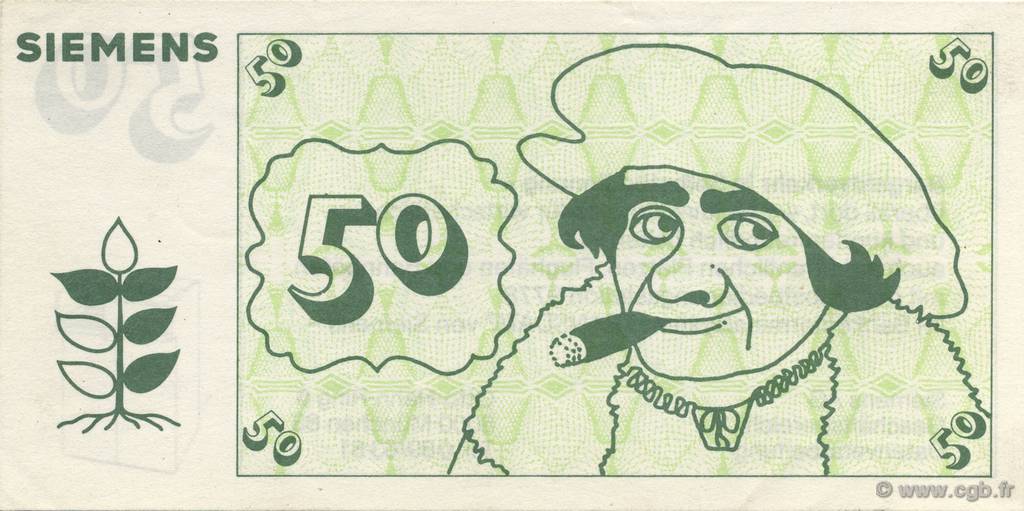 50 (Marks) GERMANY  1980  UNC-