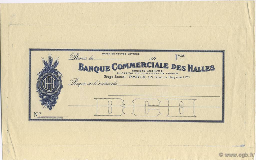 (1 Franc) Épreuve FRANCE regionalism and miscellaneous  1930  UNC